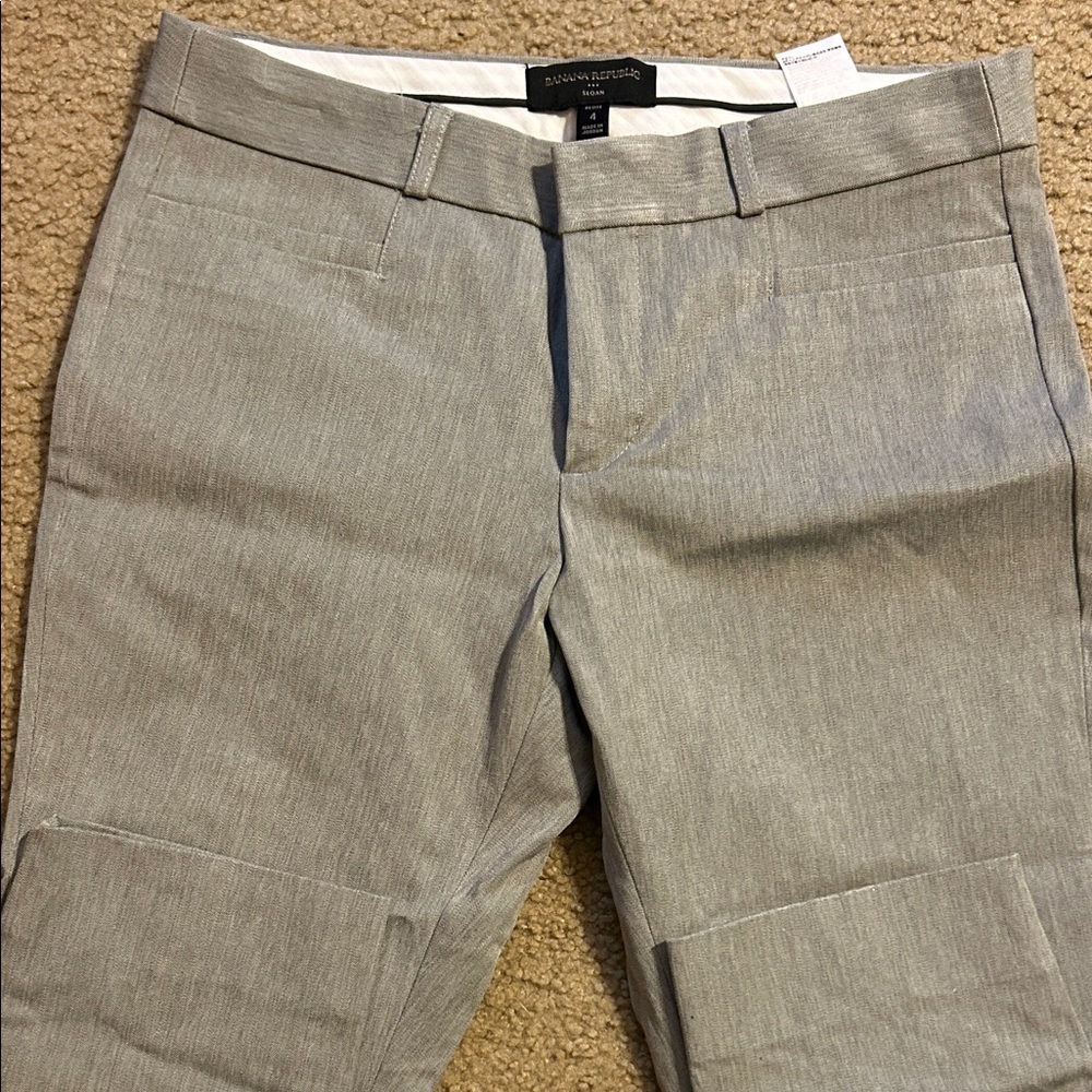 Banana Republic Men's Light Gray Dress Pants